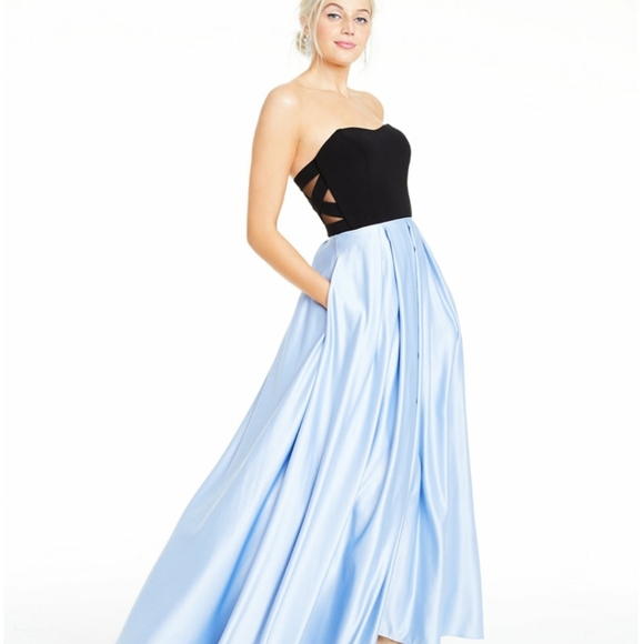 🆕️ Blondie Nites Strapless Dress Formal Gown - Picture 4 of 7